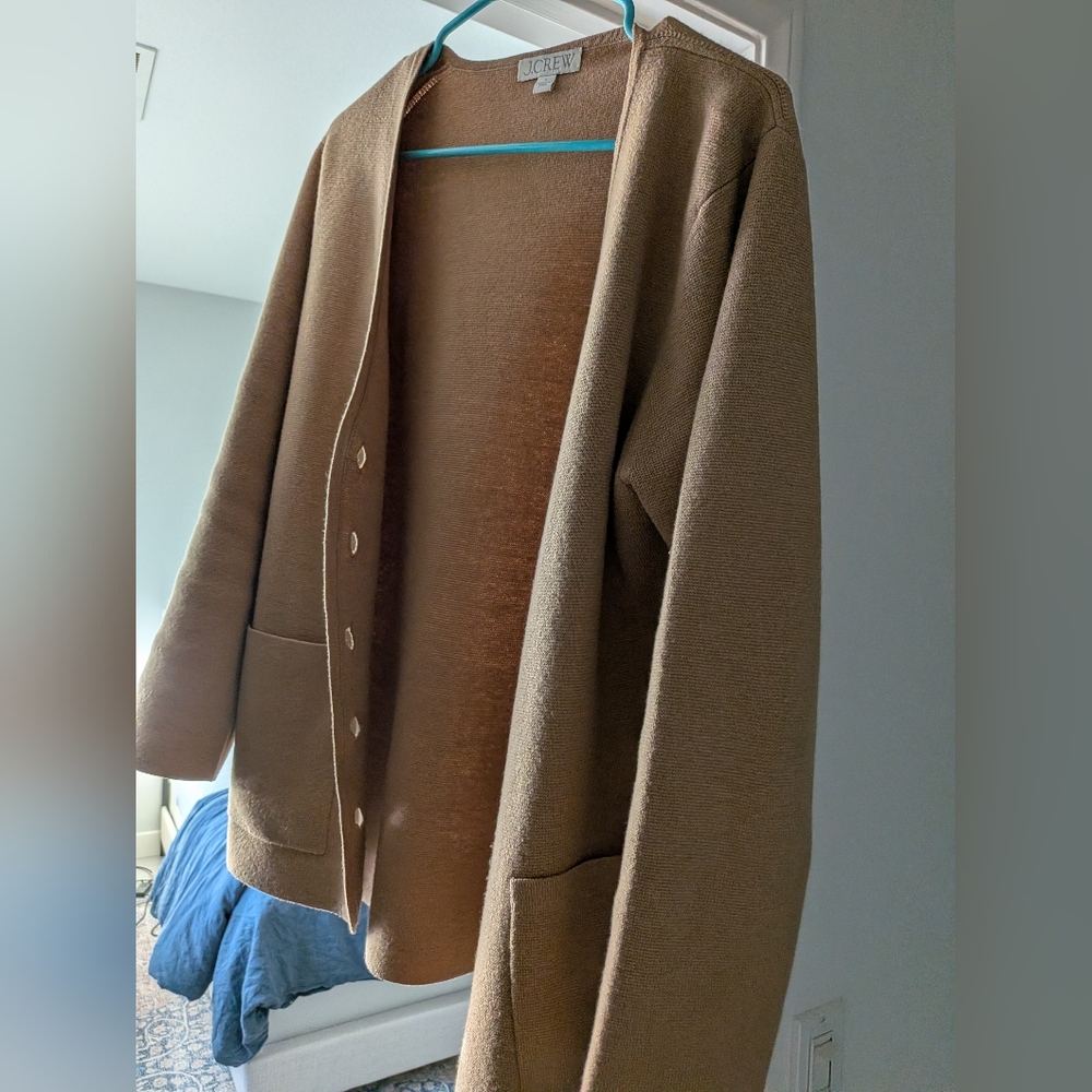 J. Crew Giselle V-neck Sweater Blazer